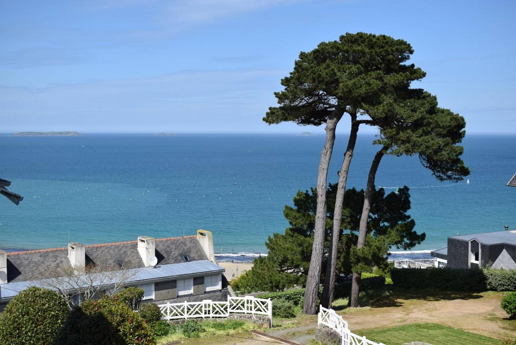 Belle Villa En Granit Rose Vue Sur Mer A Perros-Guirec - Ref 943 Bagian luar foto